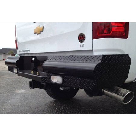 Fab Fours 03-06 SILVERADO/SIERRA 2500/3500 HD REAR RANCH BUMPER CH99-T1250-1